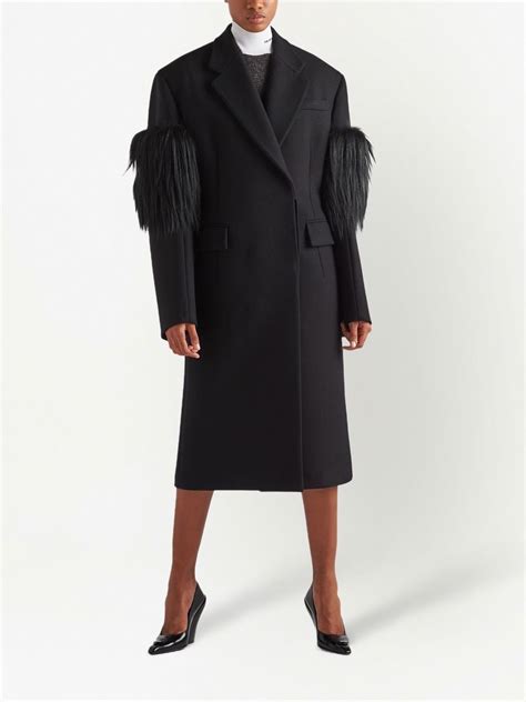 lange prada jas dames|Oversized jassen voor dames van Prada .